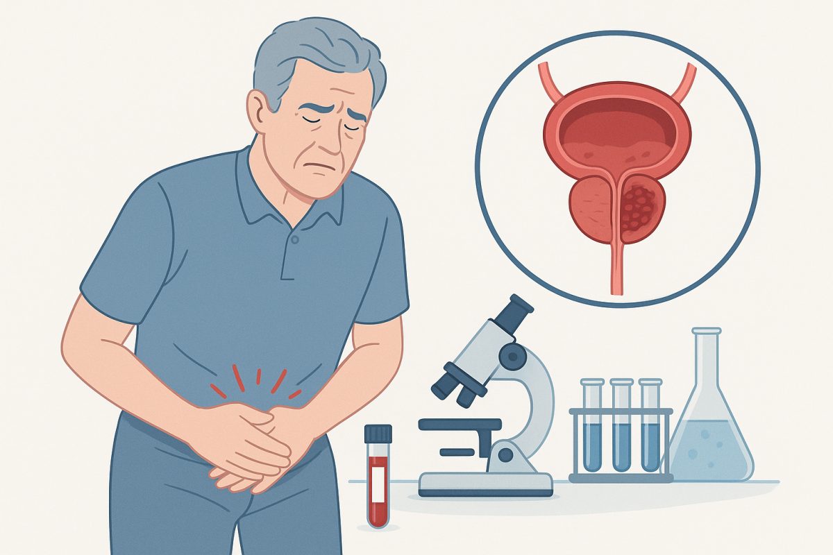 Simptomele cancerului de prostată sunt adesea ignorate de bărbați