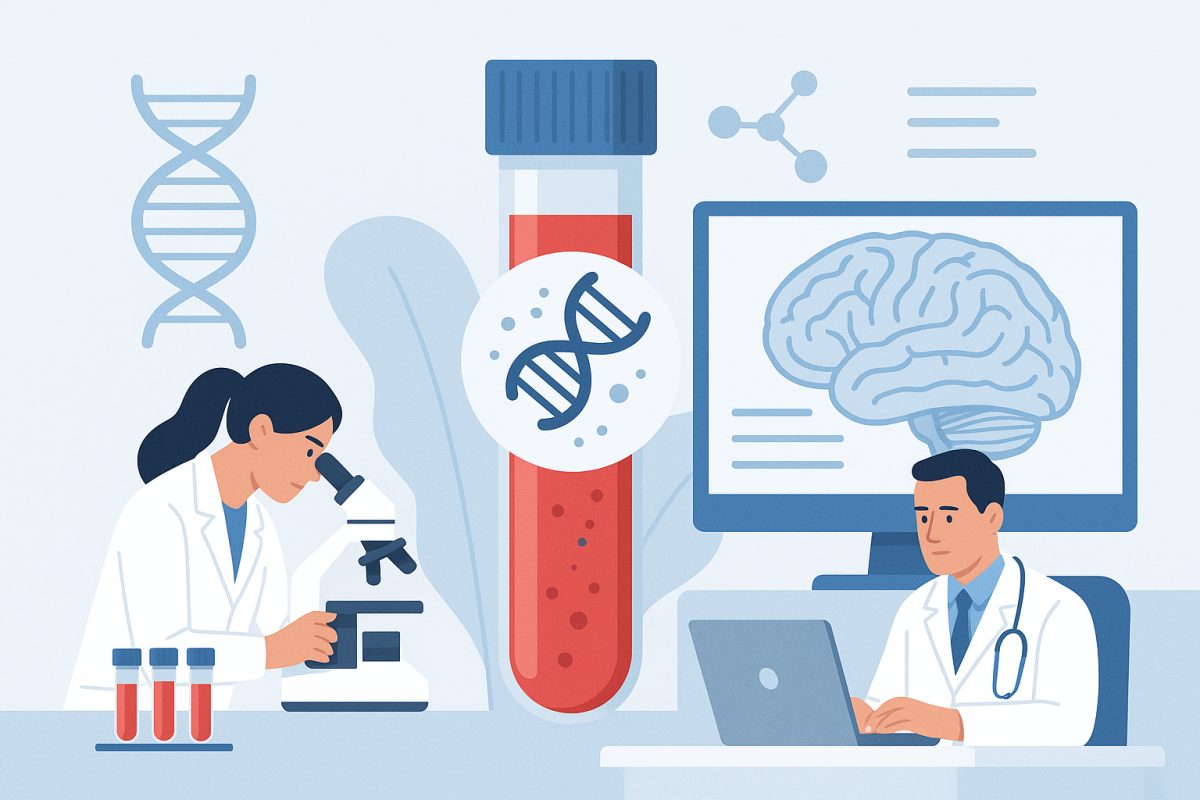Neinvazivní krevní test detekuje mozkovou genovou aktivitu