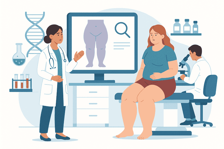 Lipodem: O afecțiune dureroasă adesea diagnosticată greșit ca obezitate