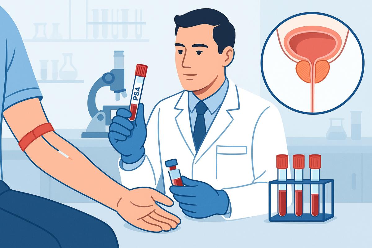 Cum un test sanguin PSA de 21$ poate ajuta la detectarea precoce a cancerului de prostată